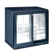 Шкаф барный холодильный  HURAKAN HKN-GXDB250-SL