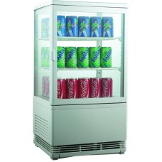 Шкаф-витрина холодильная EWT INOX RT58L