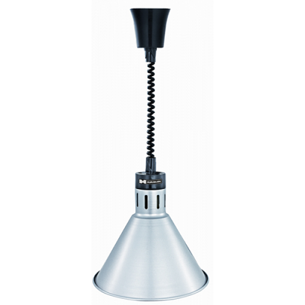 Лампа інфрачервона HURAKAN HKN-DL800 (чорна, бронзова, срібляста)