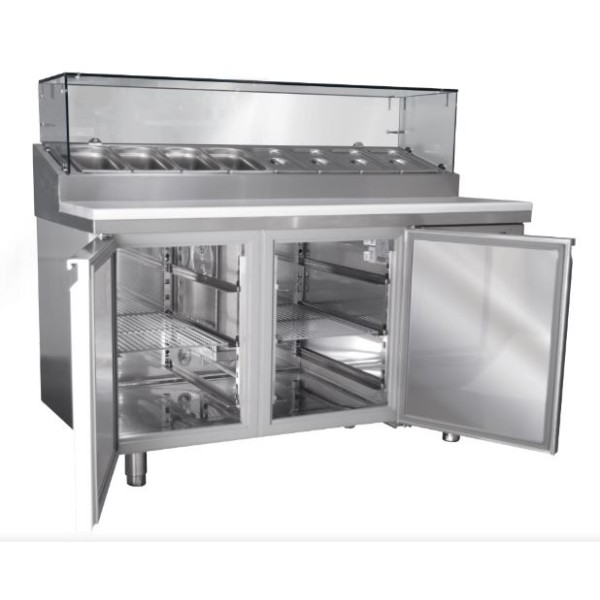 Стол холодильный для пиццы BRILLIS BMN155-R290