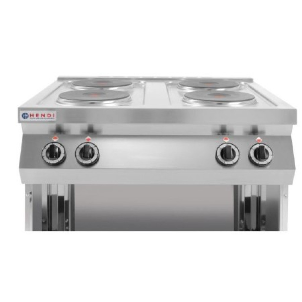 Плита електрична 4-х конфоркова Kitchen Line Hendi 226223
