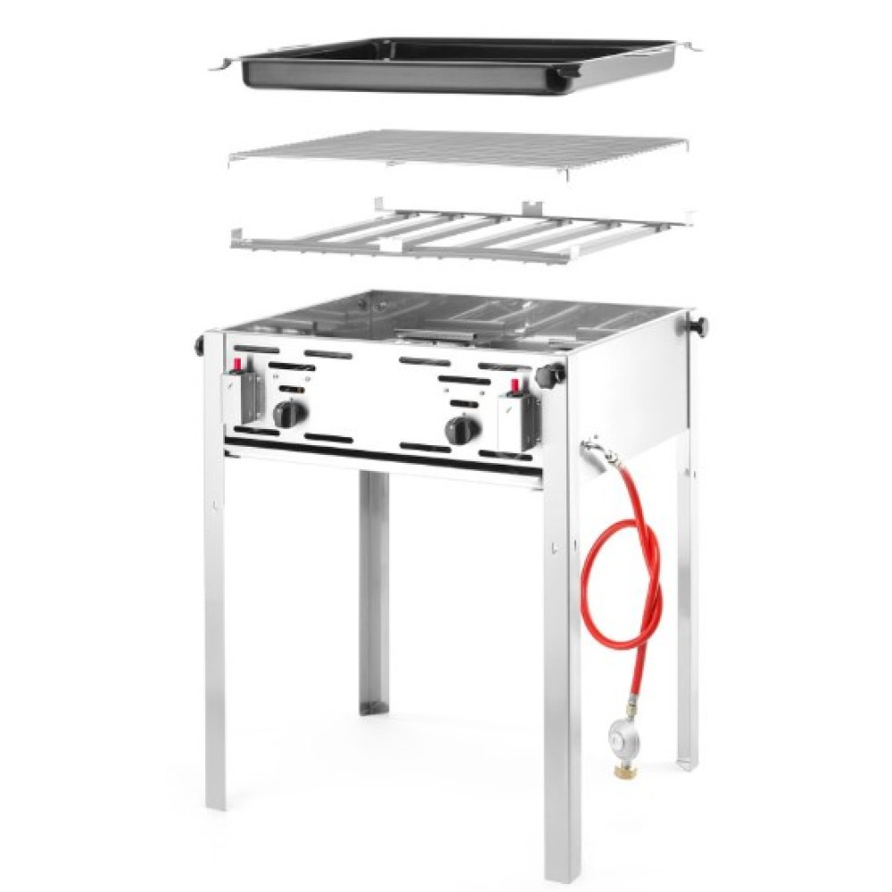 Гриль газовий Hendi Grill Master MAXI 154717