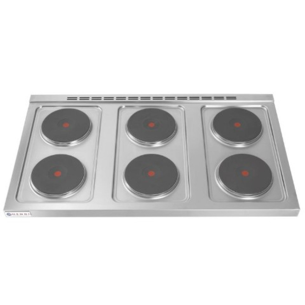 Плита електрична 6-х конфоркова Kitchen Line Hendi 226230