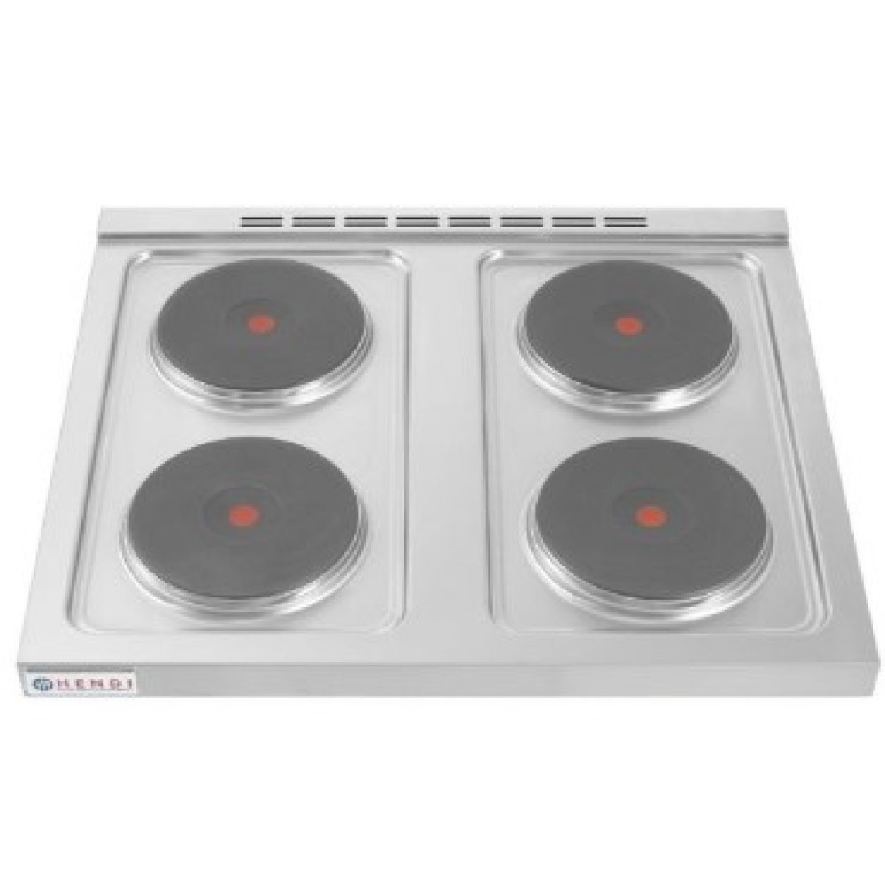 Плита електрична 4-х конфоркова Kitchen Line Hendi 226223