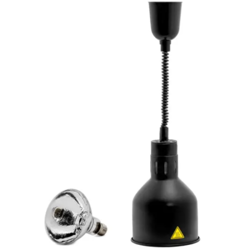 Лампа инфракрасная HURAKAN HKN-DL775 Чёрная