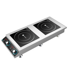Плита индукционная 2 конфорочная HURAKAN HKN-ICF70D2V