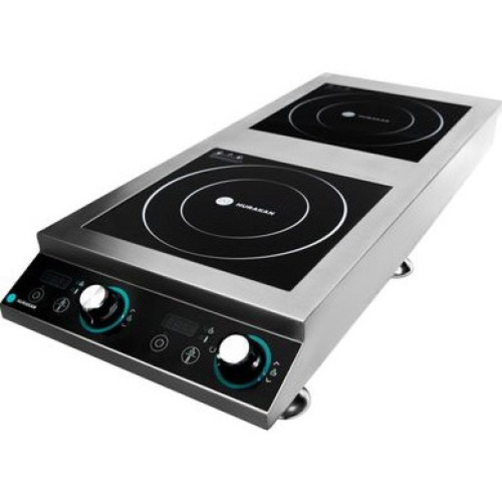 Плита индукционная 2 конфорочная HURAKAN HKN-ICF70D2V