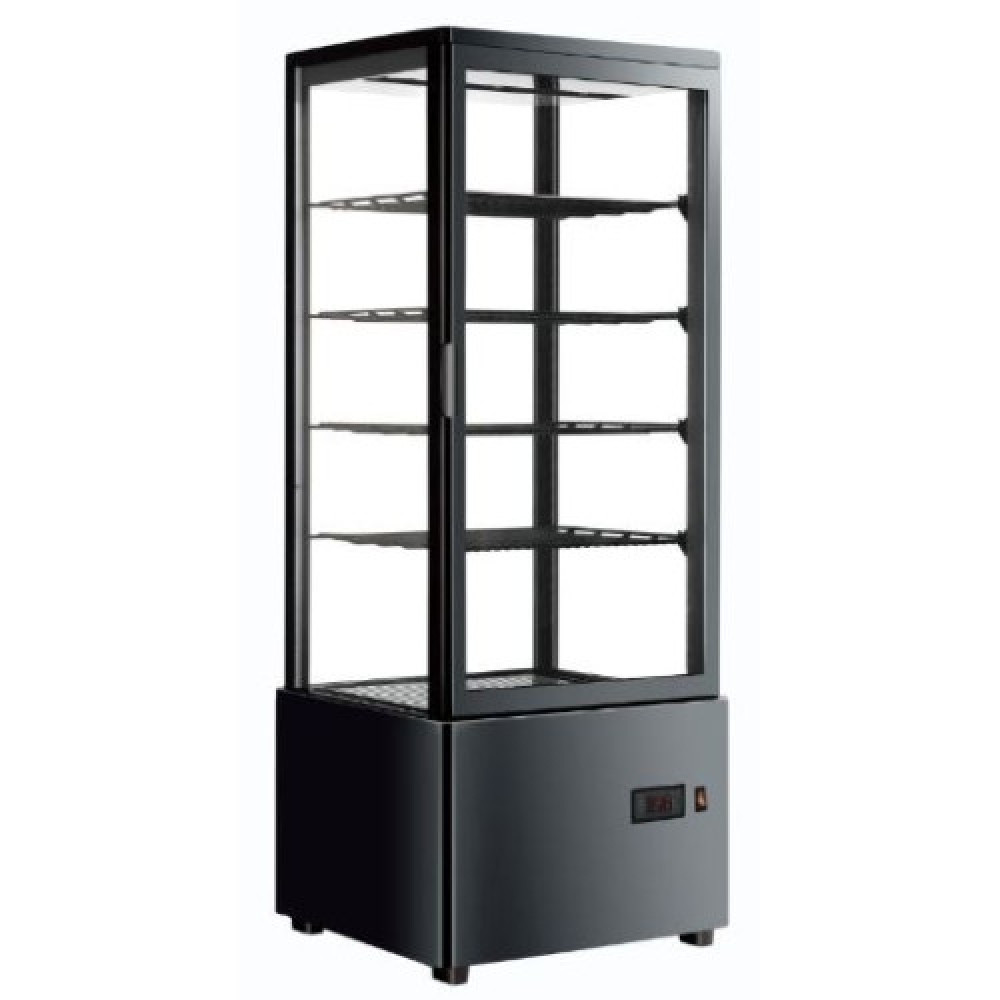 Холодильна вітрина HURAKAN HKN-UPD98B black