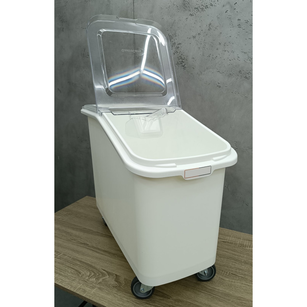 Контейнер для сипучих інгредієнтів на колесах 62 л