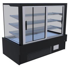 Кондитерська холодильна вітрина Juka VDL158A нержавіюча сталь