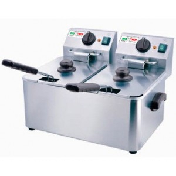 Фритюрница Inoxtech HDF-4+4